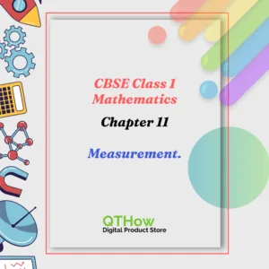 CBSE Class 1 Maths Chapter 11 Measurement. qthow digital product store.