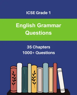 icse grade 1 English Grammar question. qthow digital product store